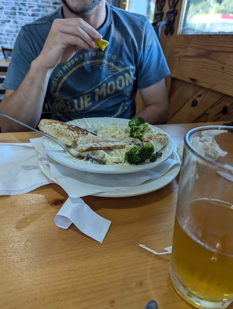 Grilled Chicken Alfredo